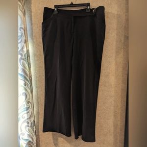 Women's black dress pants petite 12